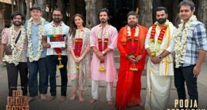 Nikhil Siddhartha and Saiee M Manjrekar Kick Starts The Shooting For 'The India House' in Hampi