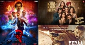 Stree 2, Khel Khel Mein, and Vedaa Box Office Collection Prediction Day 1: Shraddha-Rajkummar starrer to take lead!