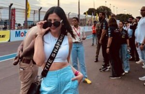 Barkha Singh turns the heat up with her chic look at the racing track in Chennai Barkha Singh turns the heat up with her chic look at the racing track in Chennai