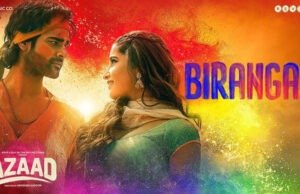 Azaad: The first song Birangay from Aaman Devgan and Rasha Thadani’s debut film, is out now Azaad: The first song Birangay from Aaman Devgan and Rasha Thadani's debut film, is out now