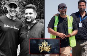 Sky Force directors Sandeep Kewlani and Abhishek Anil Kapur announced the wrap-up of the shooting with a song shoot!