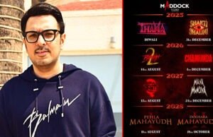 From Thama, Stree 3 To Mahayudh: Maddock Films Announces Release Dates of 8 Upcoming Movies From Thama, Stree 3 To Mahayudh: Maddock Films Announces Release Dates of 8 Upcoming Movies