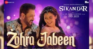 Salman Khan and Rashmika Mandanna starrer Sikandar's first song Zohra Jabeen out now