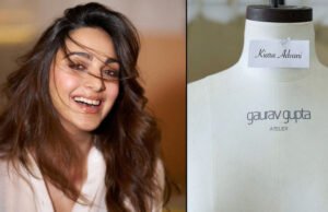Kiara Advani chooses Indian designer Gaurav Gupta for debut Met Gala!
