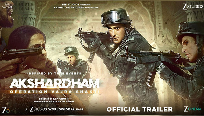 Zee Studios Drops Trailer for 'Akshardham: Operation Vajra Shakti', Film Releasing July 4
