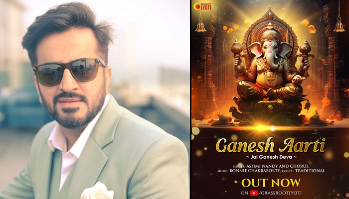 Grassroot Entertainment Launches Devotional Vertical 'Grassroot Jyoti' with Ganesh Aarti – Jai Ganesh Deva