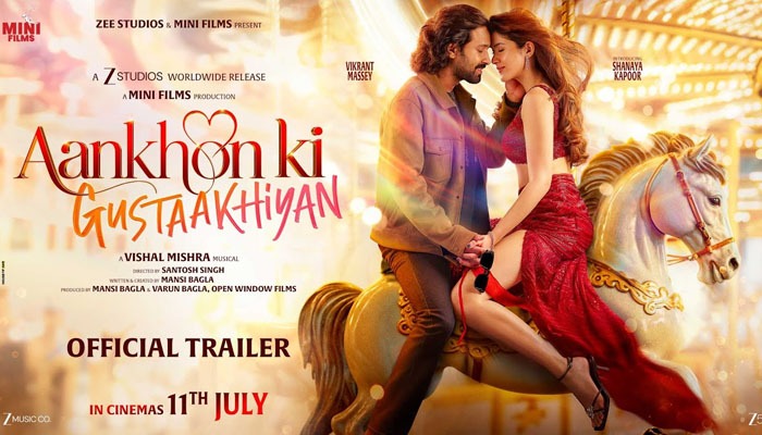 Aankhon Ki Gustaakhiyan Trailer: Vikrant Massey and Shanaya Kapoor-Starrer Promises a Perfect Blend of Emotions and Music