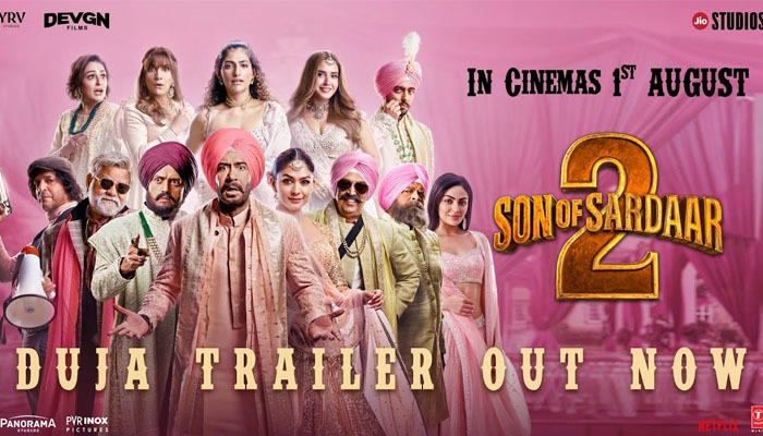 Ajay Devgn Drops Son of Sardaar 2 Duja Trailer; Film Hits Screens on August 1