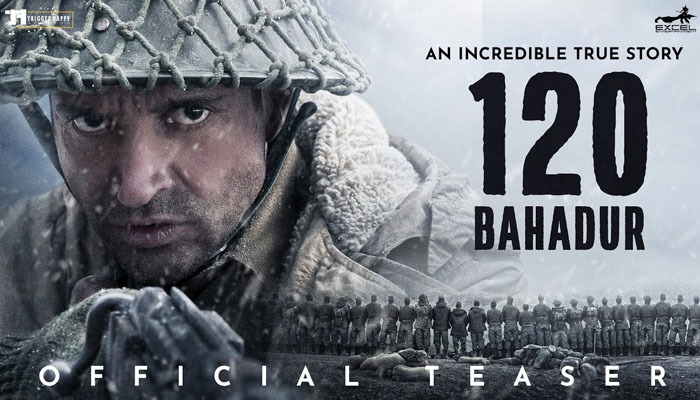 Farhan Akhtar's 120 Bahadur Teaser: Patriotism, Pain, and Power in Every Frame