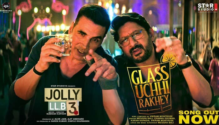 Jolly LLB 3: Akshay Kumar & Arshad Warsi Drop High-Energy Track "Glass Uchhi Rakhey"