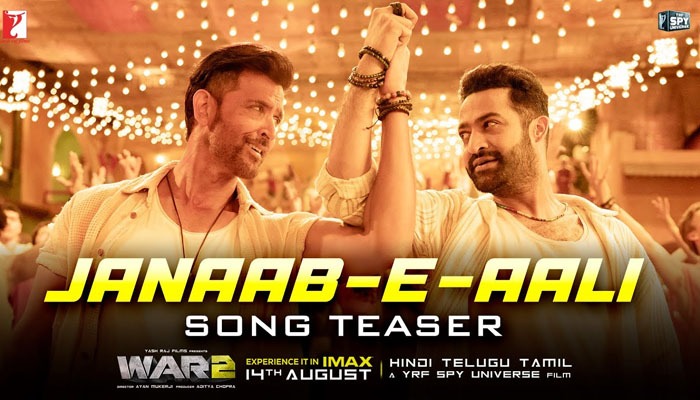 War 2 Song "Janaab-e-Aali" Teaser Out; Grand Dance Number Features Hrithik, NTR - Watch