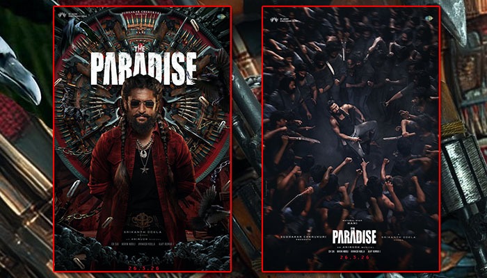 Nani's Fierce 'Jadal' Look from 'The Paradise' Unveiled in Two Stunning New Posters