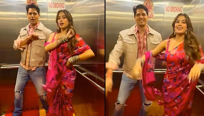 Sidharth Malhotra & Janhvi Kapoor’s BTS Moment While Rehearsing Unreleased Track ‘Danger’ from Param Sundari Goes Viral
