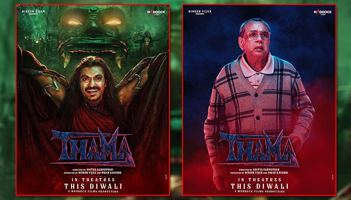 Nawazuddin Siddiqui and Paresh Rawal Step into the World of Thama; First Look Poster Unveiled