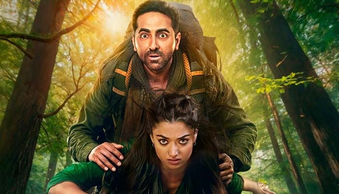 Maddock Films Unveils Thamma Poster Ft. Ayushmann Khurrana and Rashmika Mandanna; Trailer Drops Tomorrow