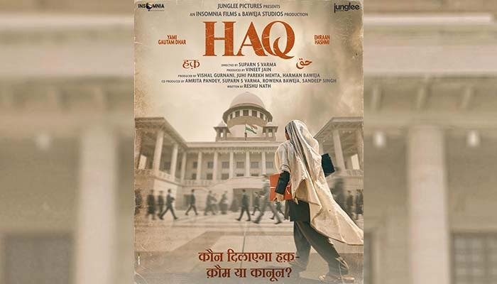 Junglee Pictures Unveils Striking Teaser Poster of Haq - Starring Yami Gautam Dhar and Emraan Hashmi