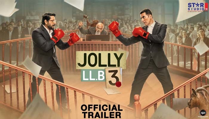 Akshay Kumar and Arshad Warsi Return in Courtroom Clash for Jolly LLB 3, Trailer Out Now!