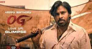 Double Bonanza for Fans: Striking Poster and Explosive Glimpse "HBD OG - LOVE OMI" Unveiled on Pawan Kalyan’s Birthday!