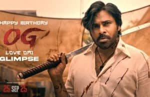 Double Bonanza for Fans: Striking Poster and Explosive Glimpse "HBD OG - LOVE OMI" Unveiled on Pawan Kalyan’s Birthday!