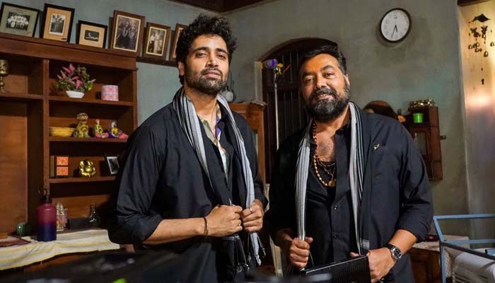 On Anurag Kashyap's birthday, team 'Dacoit' starring Adivi Sesh & Mrunal Thakur unveils exclusive glimpses of the fearless cop Swamy!