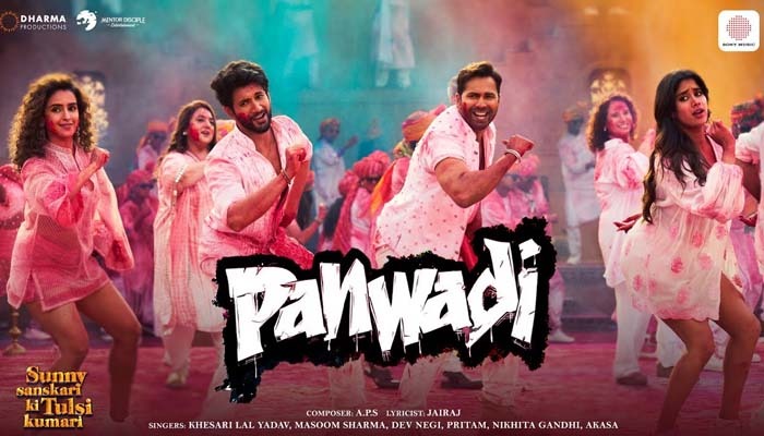 Panwadi Song from Sunny Sanskari Ki Tulsi Kumari Out Now— A Vibrant Holi Celebration Featuring Varun Dhawan, Janhvi Kapoor & More!