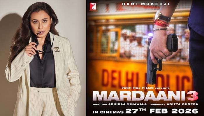 On the auspicious first day of Navratri, Yash Raj Films releases new poster of Rani Mukerji's Mardaani 3