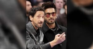 Oscar-winner Adrien Brody and Powerhouse Ranveer Singh catch up in Abu Dhabi