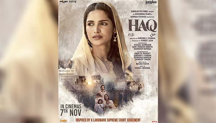 Vartika Singh (Miss Universe India) Balances Fragility and Fire in her First Poster for Junglee Pictures’ 'Haq'