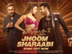 Ajay Devgn, Rakul Preet Singh and Honey Singh Set the Dance Floor on Fire in De De Pyaar De 2’s Second Song ‘Jhoom Sharaabi’ Ajay Devgn, Rakul Preet Singh and Honey Singh Set the Dance Floor on Fire in De De Pyaar De 2’s Second Song 'Jhoom Sharaabi'