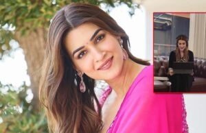 Kriti Sanon Reacts to Watching Tere Ishk Mein Title Track For The First Time; Excited for Fans to See It Tomorrow