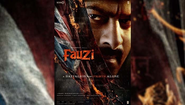 Prabhas' Upcoming Pan-India Film with Hanu Raghavapudi Officially Titled Fauzi; Poster Out Now!