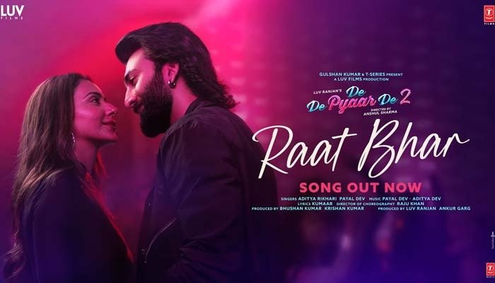 De De Pyaar De 2 First Song Out Now: Meezaan Jafri and Rakul Preet Singh Turn Up the Charm in Raat Bhar - Watch
