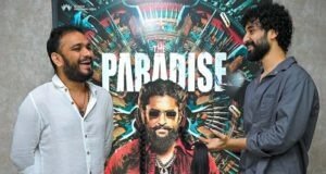 Raghav Juyal and Director Srikanth Odela kickstart 'The Paradise' with a script reading session in Hyderabad