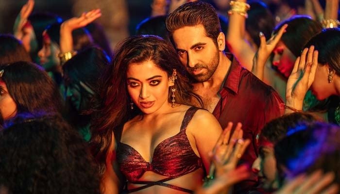 Rashmika Mandanna Spills the Story Behind the Unexpected Filming of "Tum Mere Na Huye" from Thamma