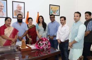 Rishab Shetty and Kantara Chapter 1 Team Meet Delhi CM Rekha Gupta, Says ‘Beautiful Reflects India’s…” Rishab Shetty and Kantara Chapter 1 Team Meet Delhi CM Rekha Gupta, Says 'Beautiful Reflects India's..."