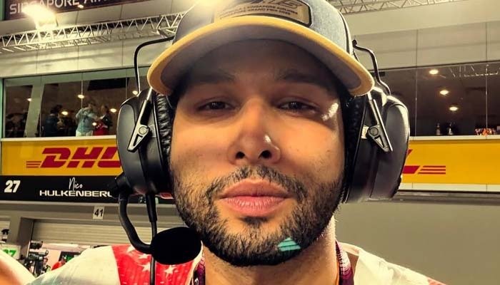 Siddhant Chaturvedi Brings Bollywood Glam to Singapore Grand Prix, Teases Fans with Pics