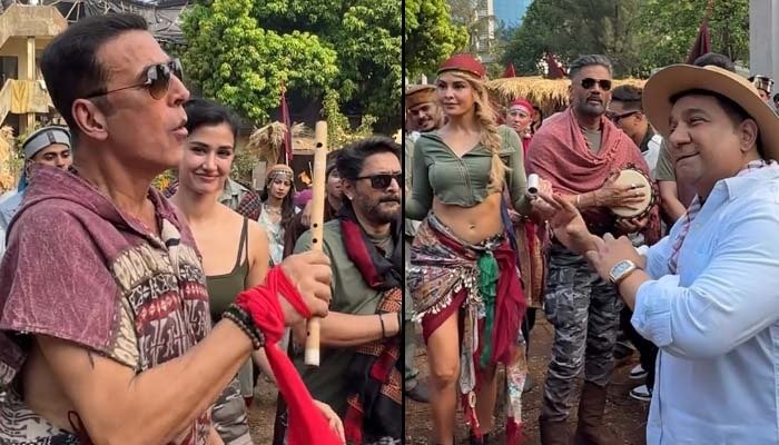 Ahmed Khan Shares Fun BTS Moment from Welcome to the Jungle Set Featuring Akshay, Disha, Jacqueline and Others