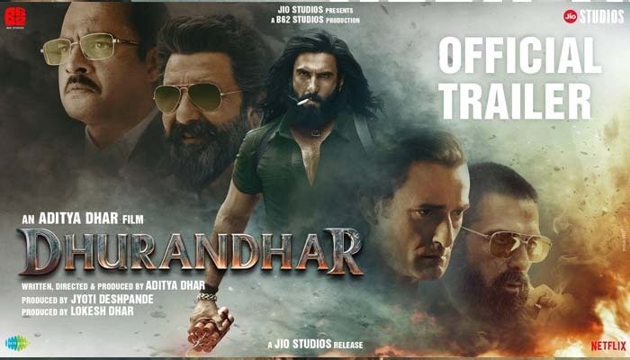 Dhurandhar Trailer: Ranveer Singh and Titans Sanjay Dutt, R. Madhavan, Arjun Rampal & Akshaye Khanna Promise a Dark, High-Stakes Thriller
