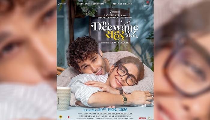 Do Deewane Seher Mein First Look: Siddhant Chaturvedi and Mrunal Thakur to star in a Love Saga; Release Date Out!