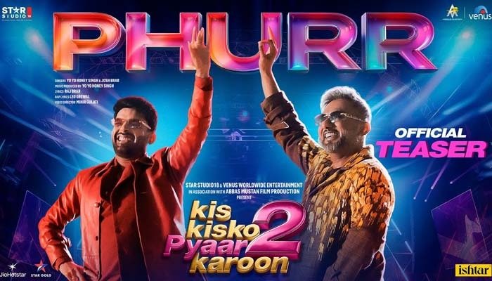 Kis Kisko Pyaar Karoon 2: Kapil Sharma and Yo Yo Honey Singh Drop Teaser of 'Phurr'; Party Anthem to Release on November 14