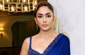 Mrunal Thakur gives fans a peek into cute BTS moments from the sets of Dacoit!