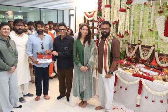 Prabhas, Triptii Dimri’s ‘SPIRIT’ officially goes on Floor; Chiranjeevi attends the muhurat as the Special Guest Prabhas’, Triptii Dimri's 'SPIRIT' officially goes on Floor; Chiranjeevi attends the muhurat as the Special Guest