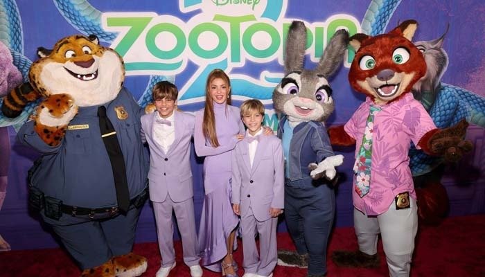 Shakira arrives at Zootopia 2 premiere with her kids, reveals their role in the film