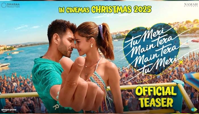 Kartik Aaryan and Ananya Panday starrer Tu Meri Main Tera Main Tera Tu Meri Teaser Out Now!