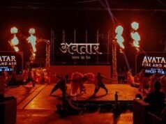 Makers of Avatar: Fire and Ash Unveil the Film’s Devanagari Logo on the Banks of the Ganga in Banaras