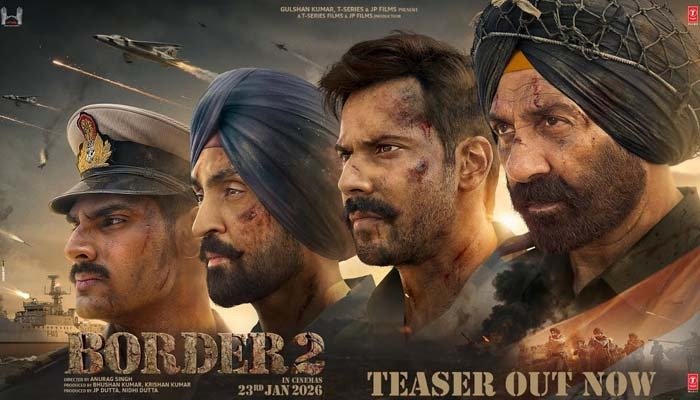 Border 2 Teaser Out: Sunny Deol is back on the battlefield alongside Varun Dhawan, Diljit Dosanjh and Ahan Shetty