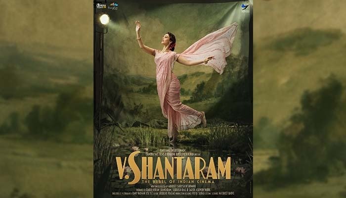 Tamannaah Bhatia Transforms into Jayashree in First Look Poster of ‘V. Shantaram’
