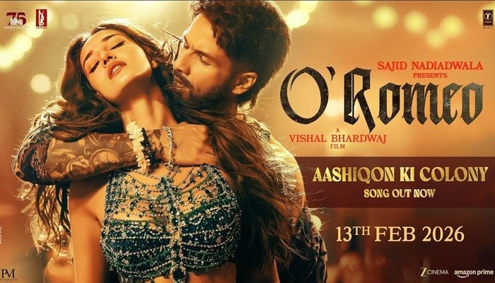 Shahid Kapoor and Disha Patani Turn Up the Heat in O' Romeo’s new song 'Aashiqon Ki Colony'