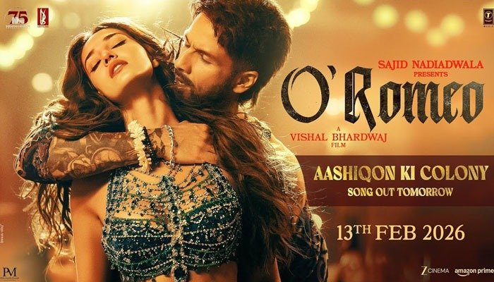 O' Romeo: Shahid Kapoor and Disha Patani Set the Screen on Fire in "Aashiqon Ki Colony" Teaser - Watch
