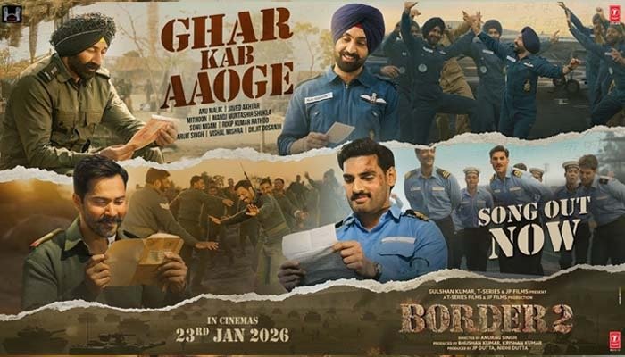 Ghar Kab Aaoge Out Now: Border 2's Soul-Stirring Anthem Launched at Longewala